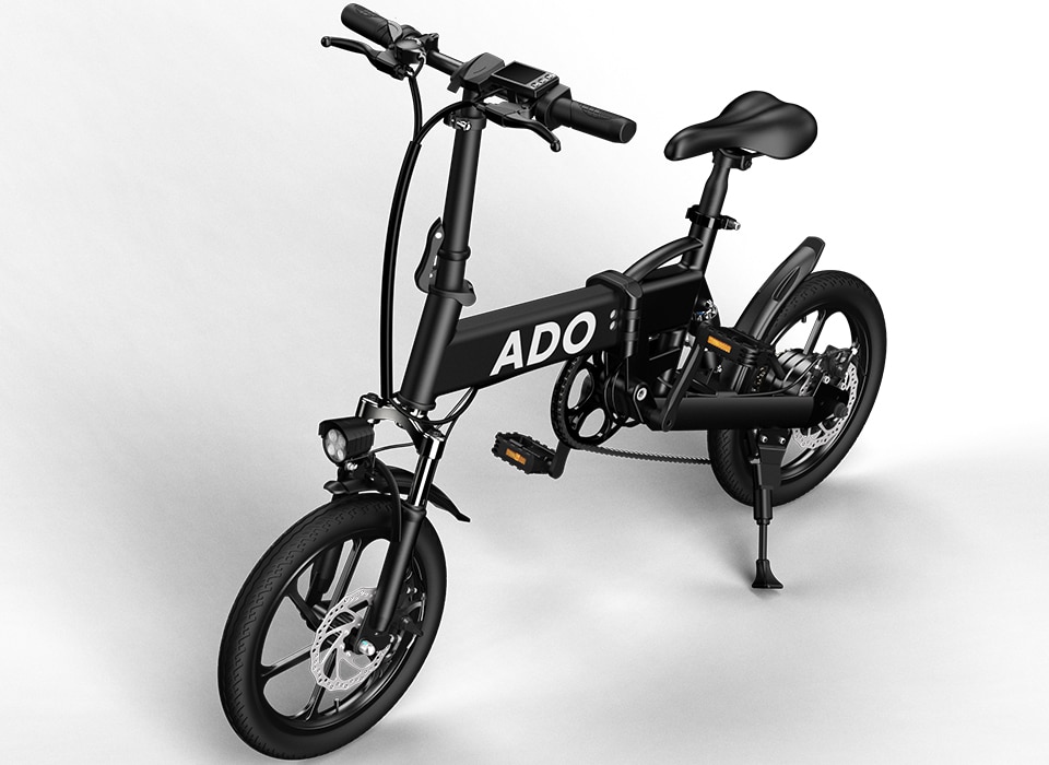 ADO A16 Electric Bicycle 350W Floding Electric Bike 16inche Portable Ebike 25km/h Max Speed Men Women City BIke Mountain ebike