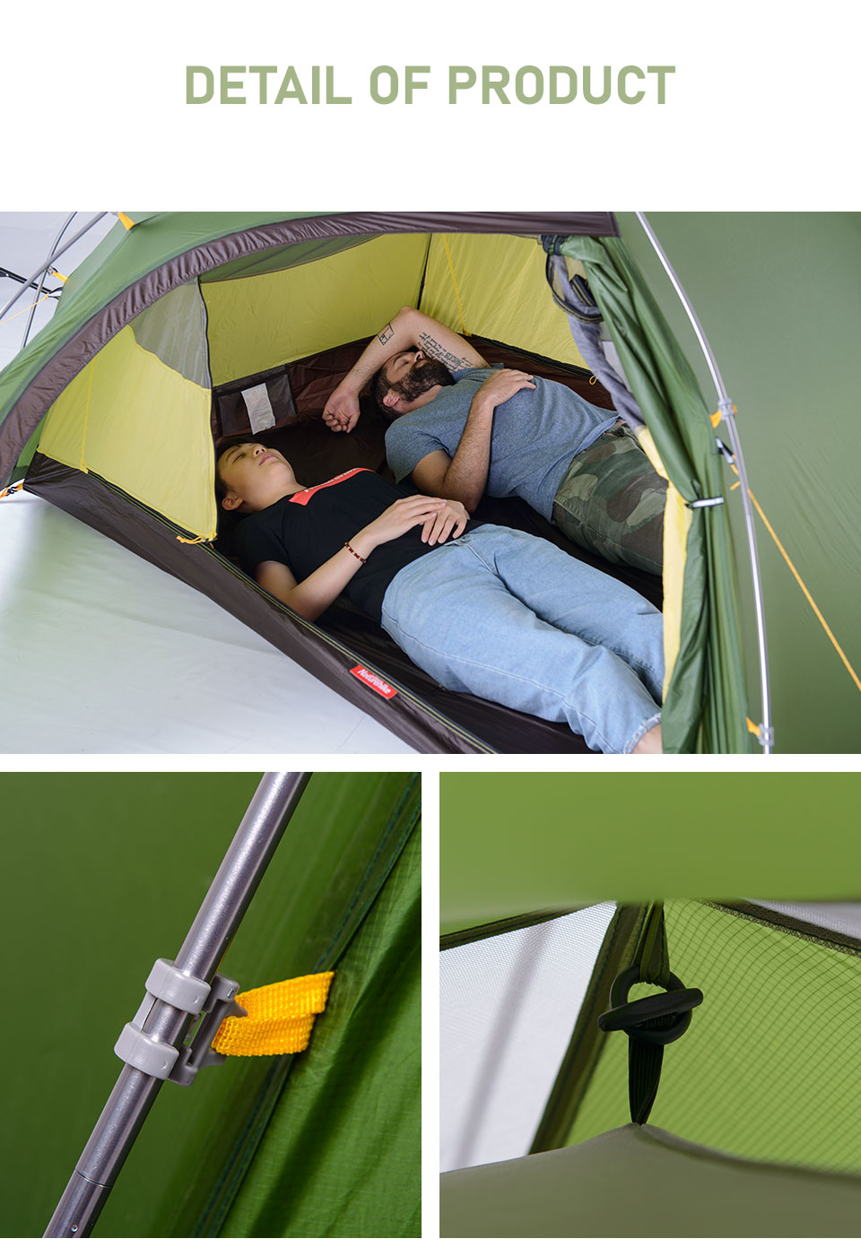 Naturehike Cloud Peak Tent Ultralight Two Persons Camping