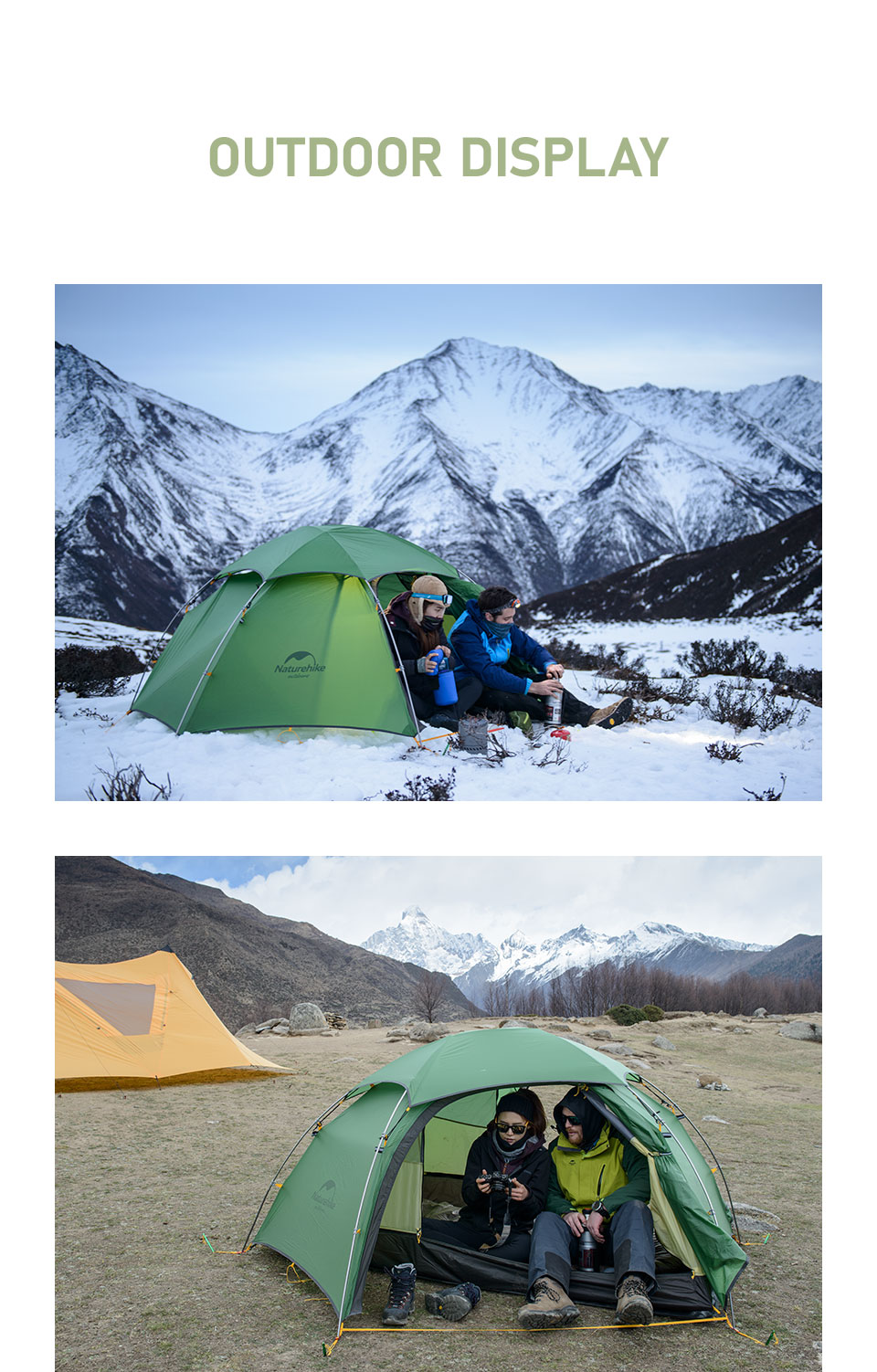 Naturehike Cloud Peak Tent Ultralight Two Persons Camping