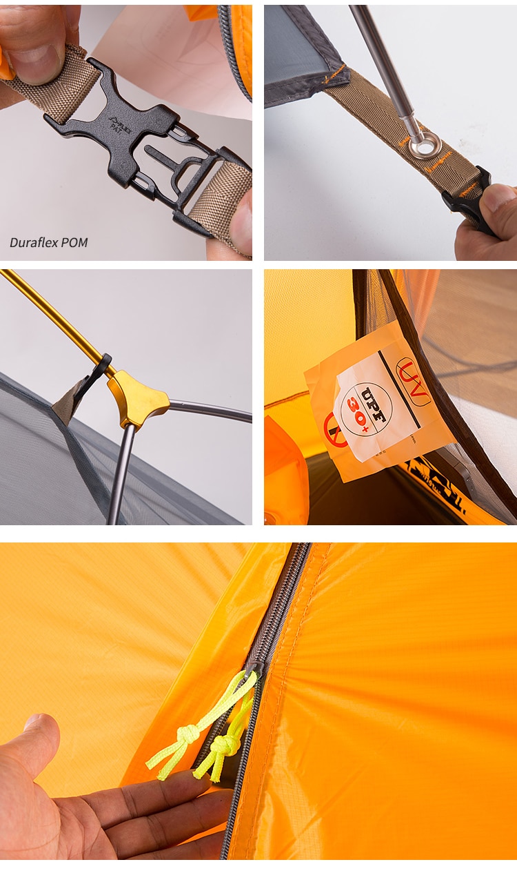 Naturehike Travel Backpack Tent Single Ultralight 20D/210T