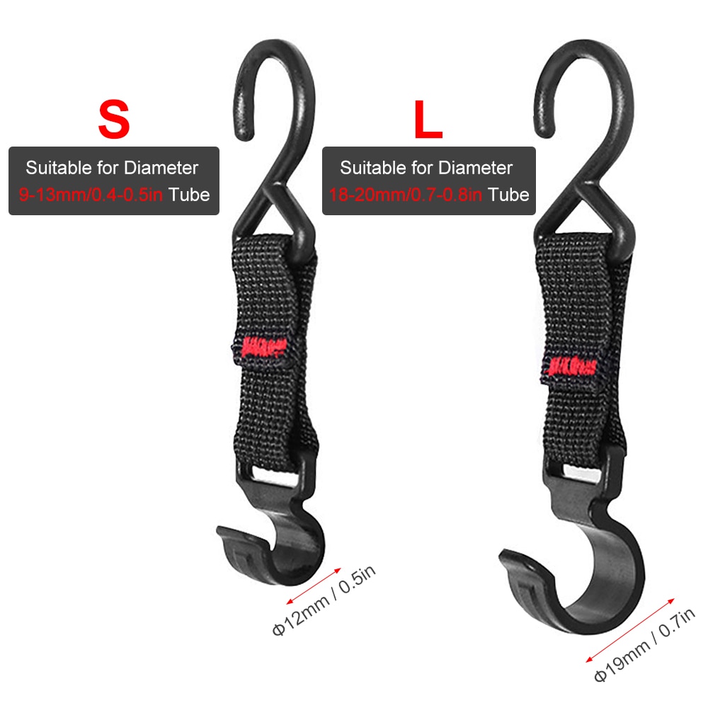 2021 New Outdoor camping accesorios Moveable Storage Hook Detachable Hanging Hook S-Shaped Hook