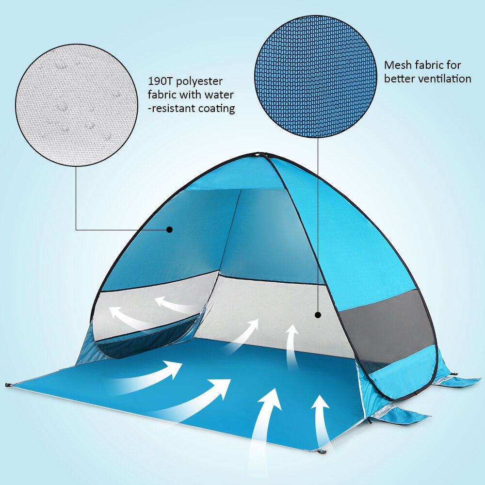 Instant Automatic Pop-up Tent Keumer Beach Tent