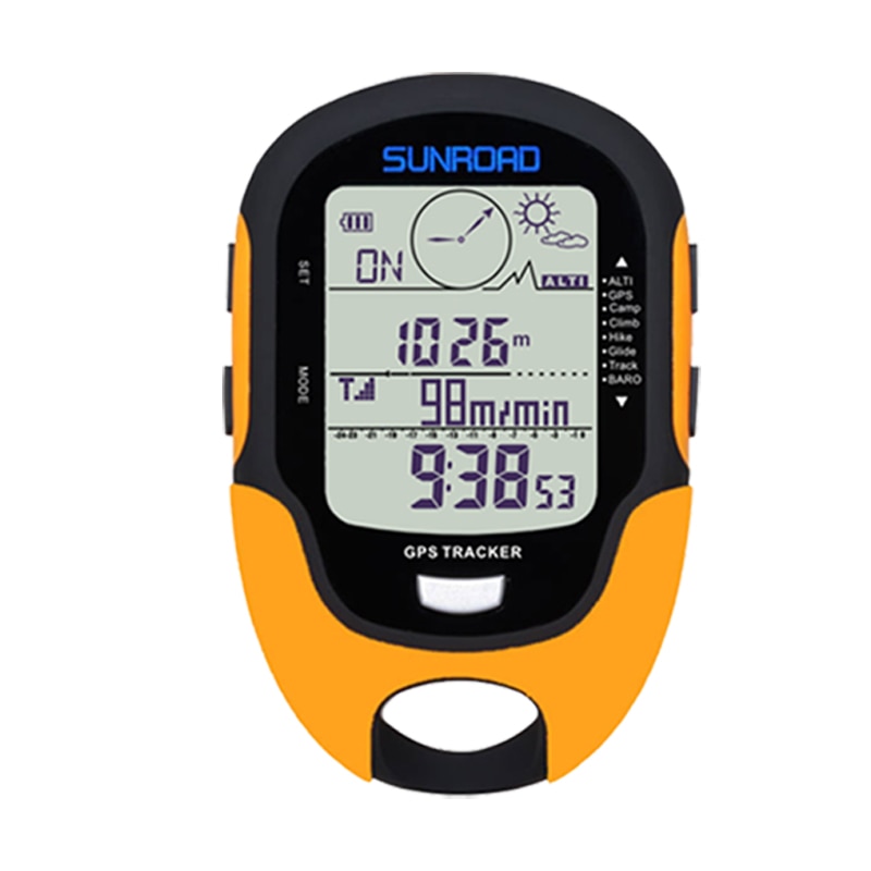 SUNROAD GPS Navigation Tracker Sport Digital Watch Army Hours Running Military Altimeter Barometer Compass Locator reloj hombre