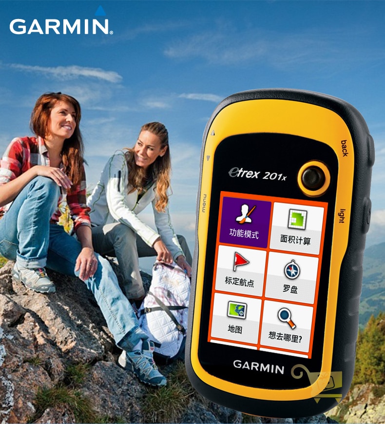 100% Original Garmin eTrex 201X Outdoor Handheld GPS Navigator Coordinate Position Indicator Acre Measure etrex 201x unit 221X