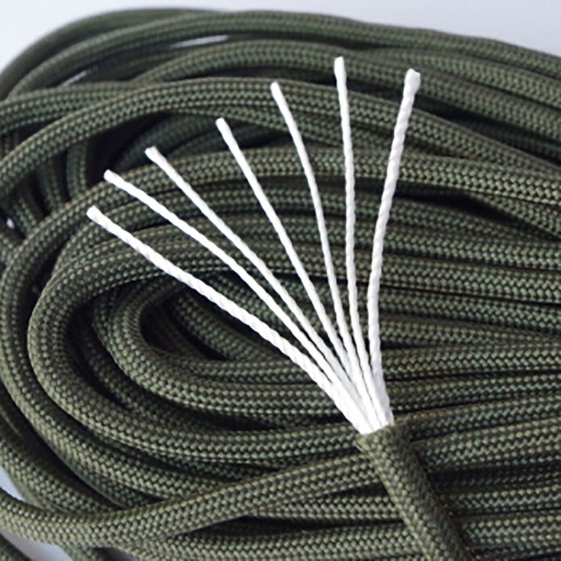 Dropship 100M Paracord 550 Rope Type III 7 Stand Paracord Dia.4mm Cord Rope Survival kit Paracord For Hiking Camping Clothesline
