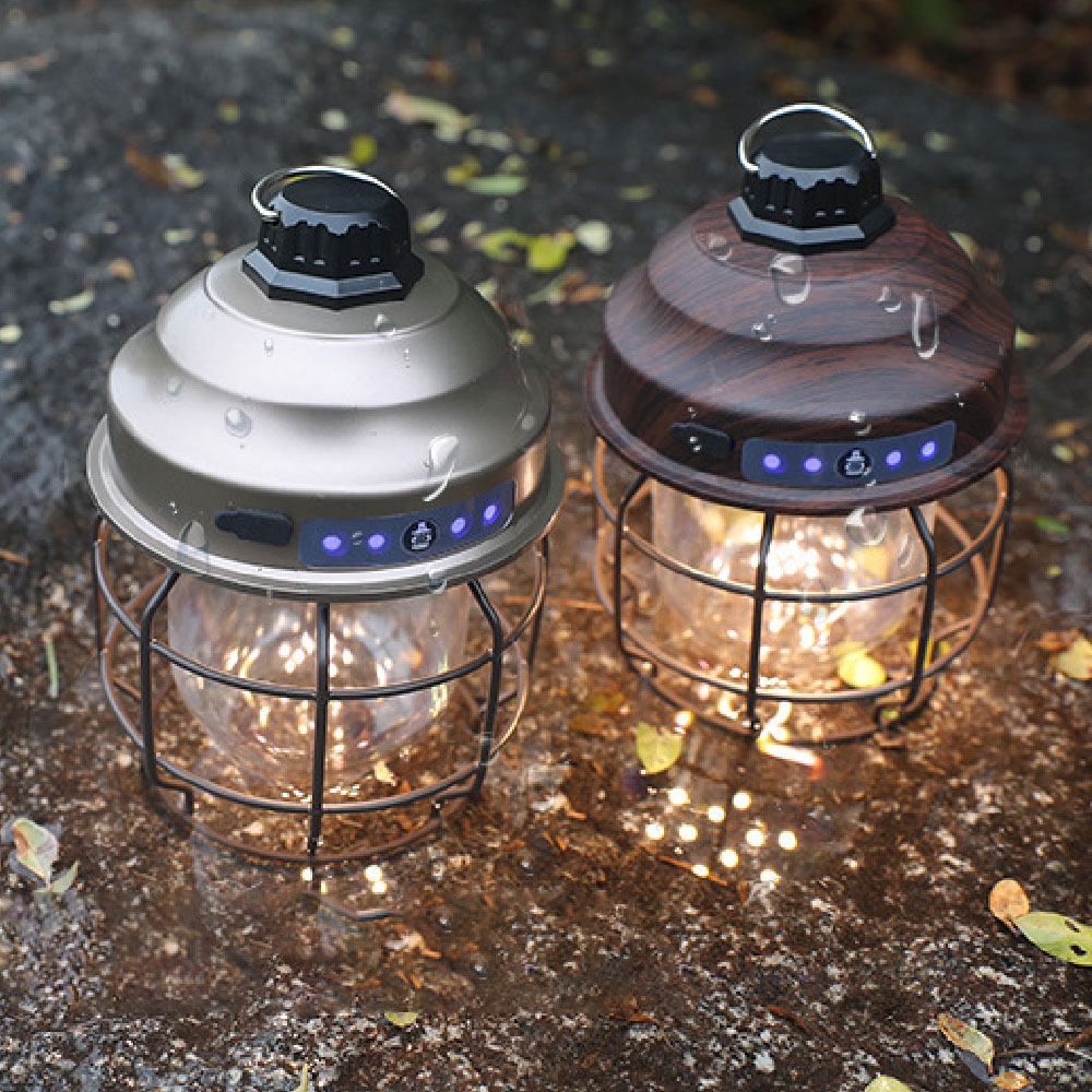 Outdoor Camping Light Carabiner Mini Hanging Lanterns