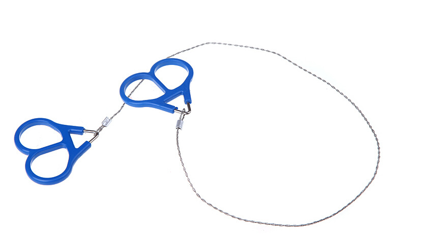 Saw-wire Emergency Survival Gear Plastic Steel Ring