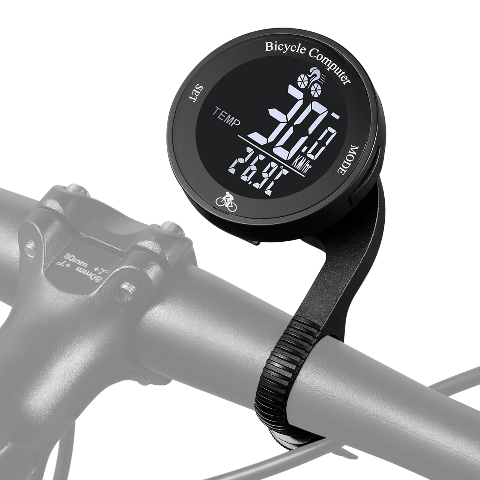Cycling Speedometer Wireless Bike Computer Waterproof Bicycle Odometer Multi Functional LCD Screen MTB Speedos Meter Accessories