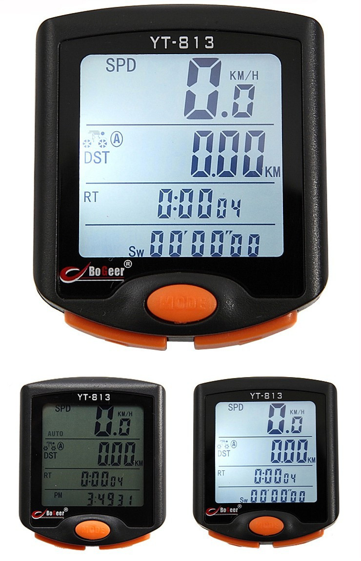 Waterproof Bicycle Computer Wireless And Wired Road MTB Bike Cycling Odometer Stopwatch Speedometer Watch Digital Bike Compute
