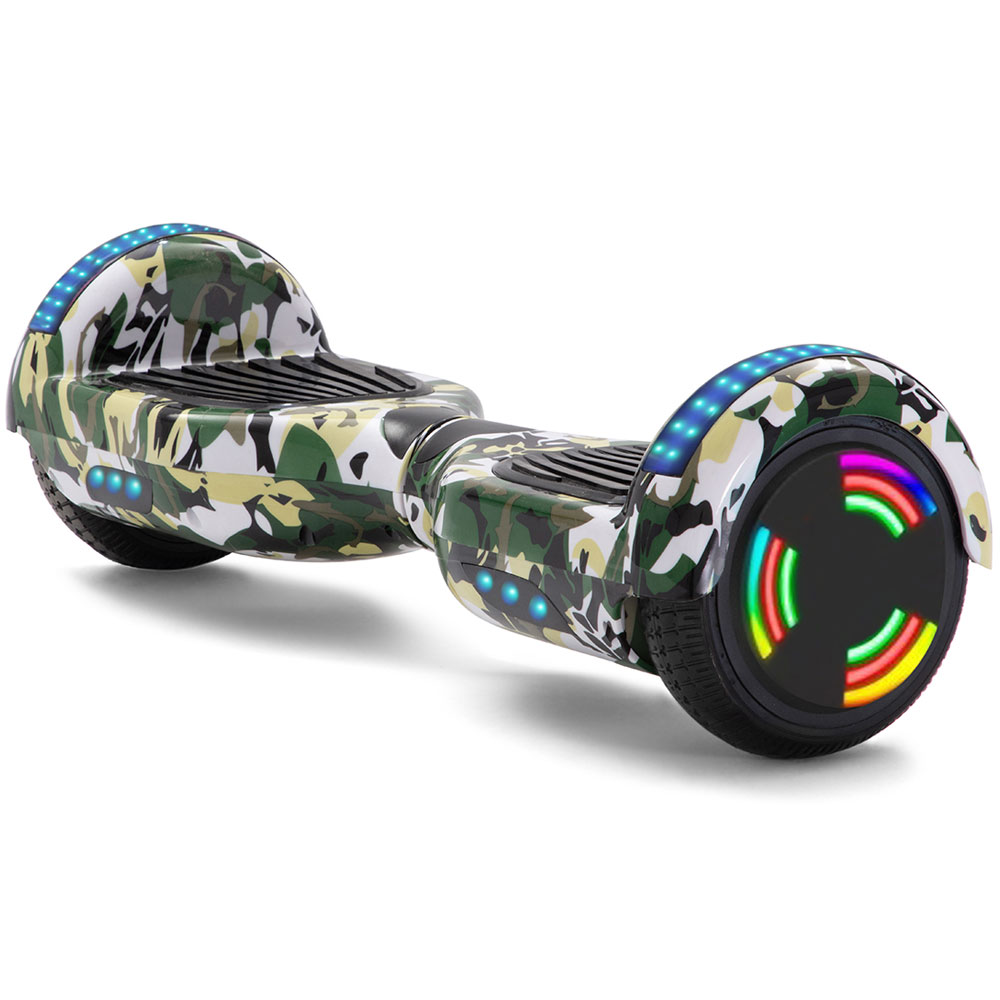 500W Self Balance Scooters 6.5'' Hoverboard Smart Electric Hover Board 2 Wheels LED Flash Lights Bluetooth Speaker Kids Gifts
