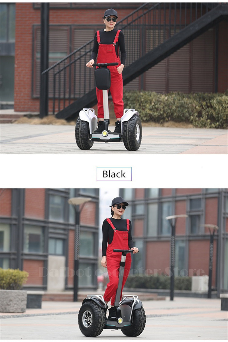 Daibot Powerful Electric scooter X60 Two Wheels Double Driver 60V 2400W Off Road Big Tire Adults Hoverboard Scooter