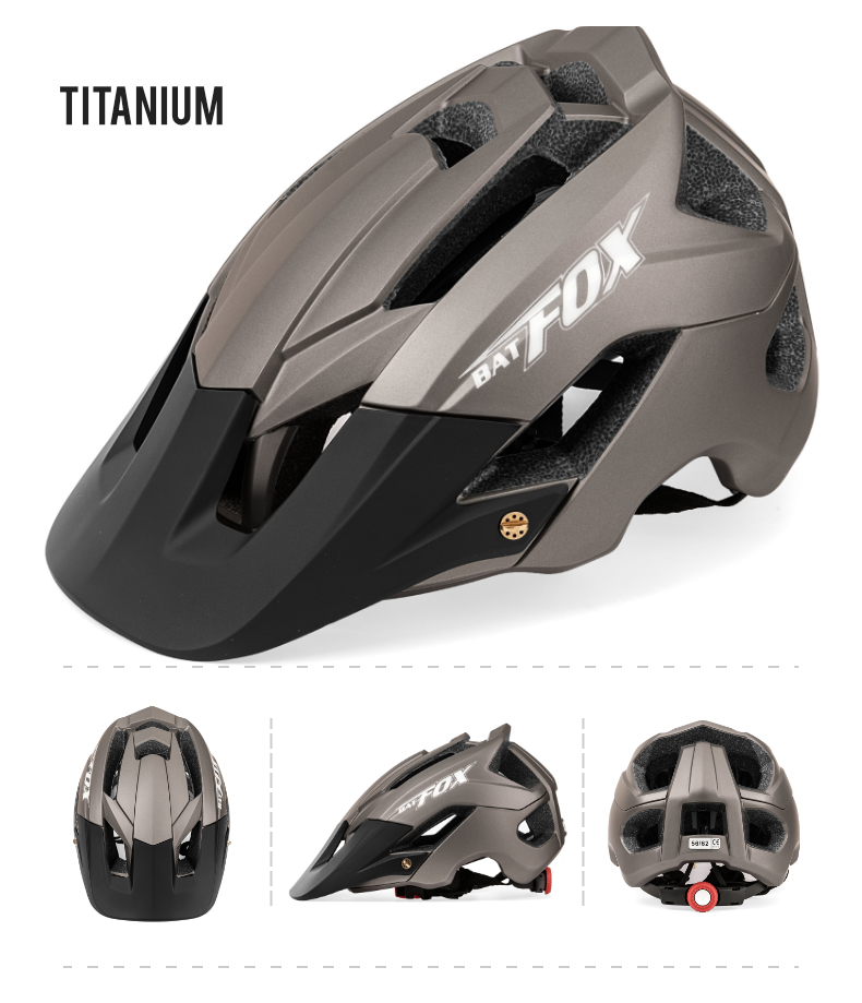 BAT FOX MTB bike helmet New highquality cycling helmet road bike Breathable Mountain bicycle helmets for men mtb casque velo