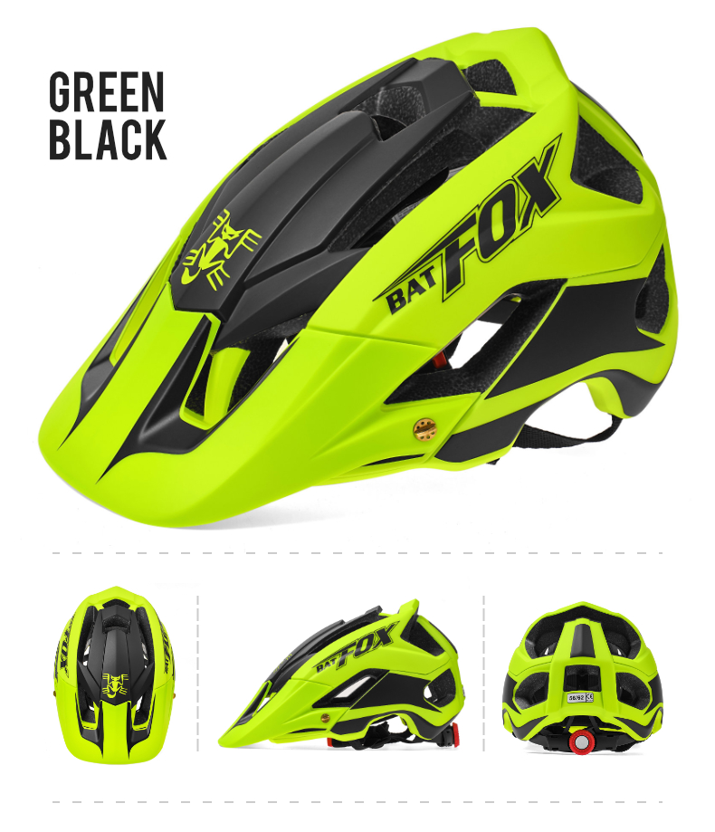 BAT FOX MTB bike helmet New highquality cycling helmet road bike Breathable Mountain bicycle helmets for men mtb casque velo