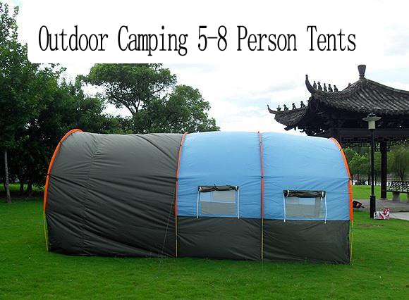 Waterproof Large Camping Tent Canvas 8 -10 Person 